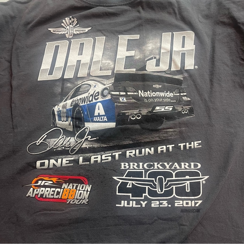 Dale Earnhardt Jr. Brickyard 2017 Tee Shirt XL - Picture 8 of 8